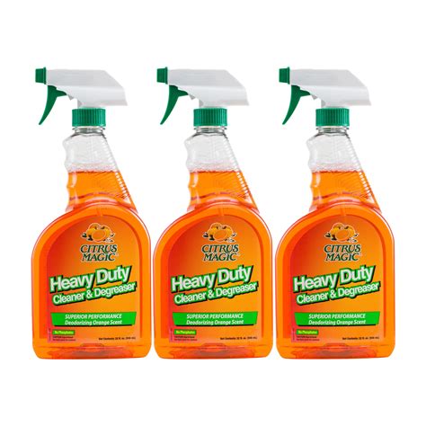 Citrus magic heavy duty cleaner and degreaesr